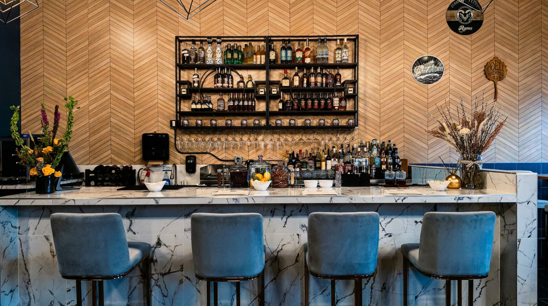 The bar, the sips, the energy
