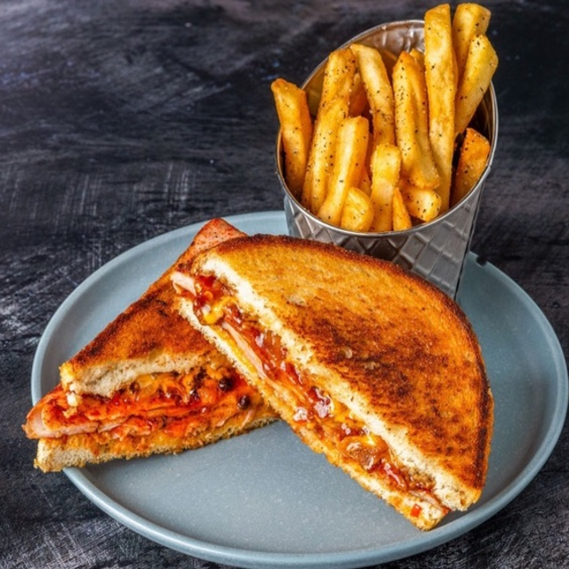 The Tandoori Turkey Melt.