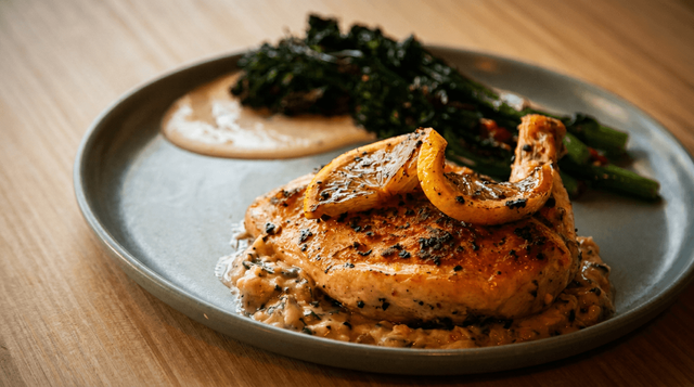 Lemon Herb Chicken.