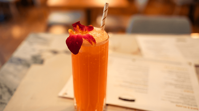 Orange Ginger Fizz.